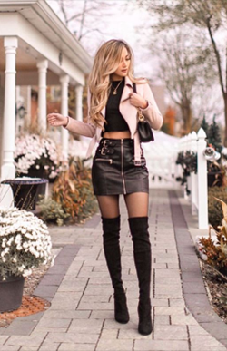 Bota feminina cano longo