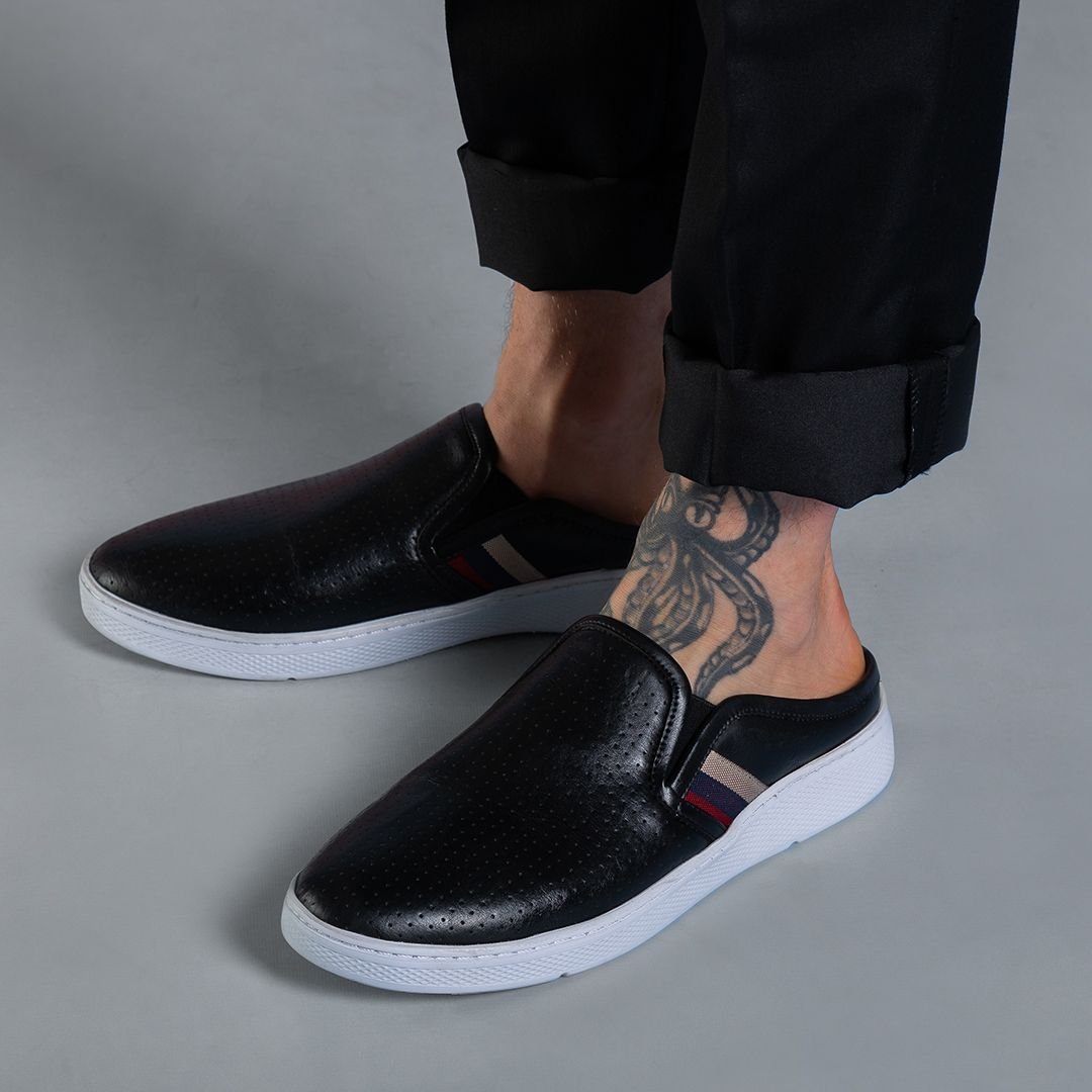 calçado masculino mule