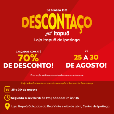 Descontaço em Ipatinga