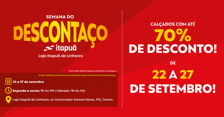 descontaço em Linhares